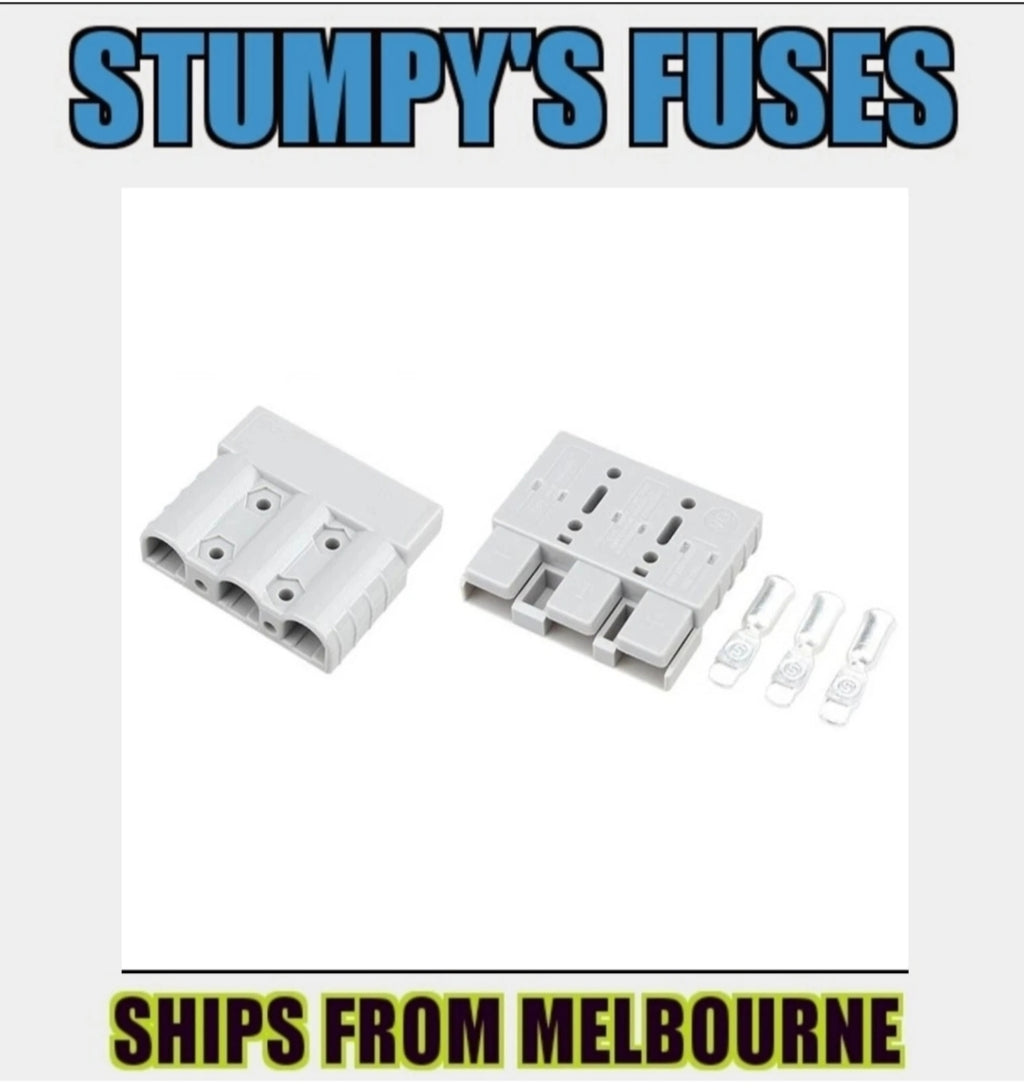 Flush Mount 3-Way Housing Panel with Pair of grey 50A free postage on this item