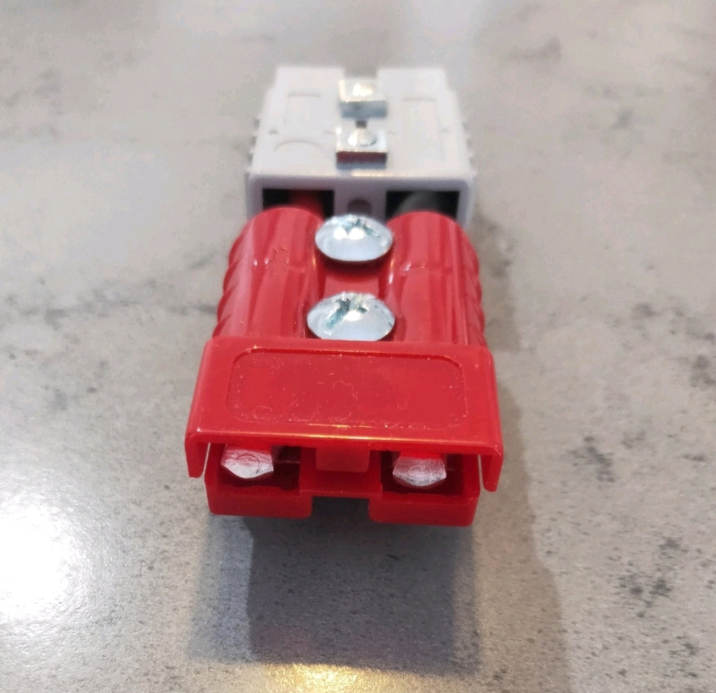 50A Anderson Style Adapter Plug | Red Female to Grey Male Connector Spend $30 and receive free postage