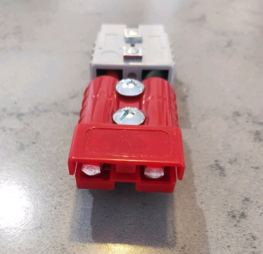 50A Anderson Style Adapter Plug | Red Female to Grey Male Connector Spend $30 and receive free postage