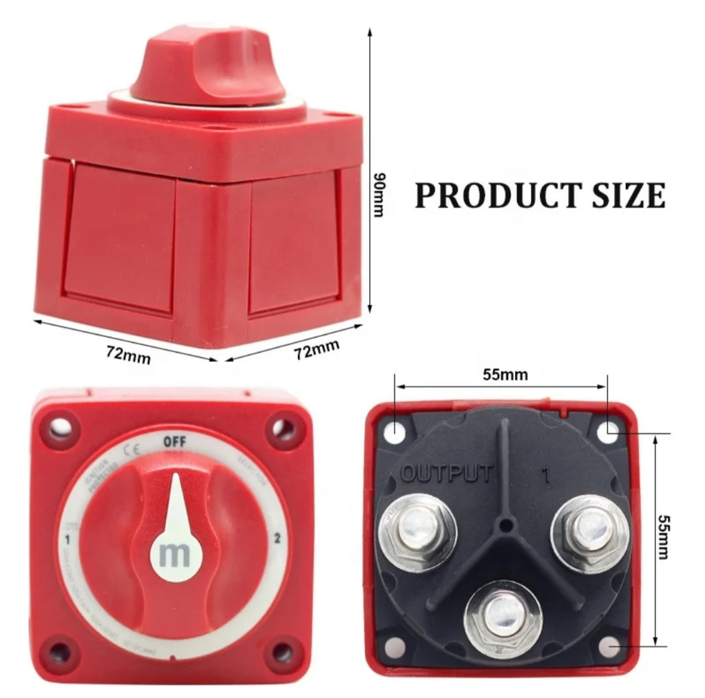 300 amp heavy duty Battery Selector Switch spend $30 in store and get free post