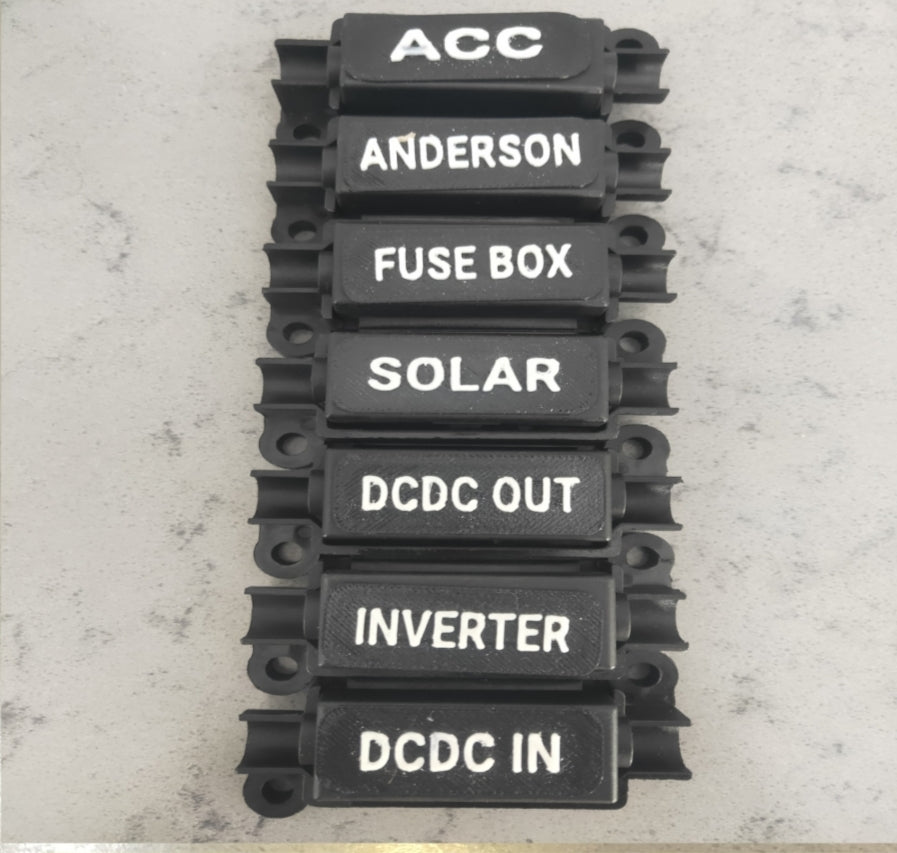 1 X MIDI Fuse Holder with Custom Label - Heavy Duty 12V/24V Protection for 4WD, Marine & RV spend $30 instore for free poatage