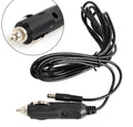 12V DC Car Cigarette Lighter to 5.5mm x 2.1mm Barrel Jack TV Power Cable (1.3m)