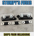 2 X Clear Heavy Duty Mega Fuse Holder with 3 x ANM Fuses Spend $30 and receive free postage