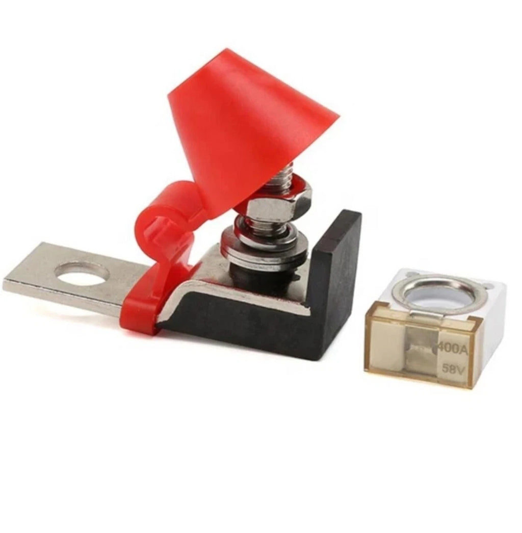 Marine Rated Battery Fuse Holders M8 Stud Kit with 1 Fuse Spend $30 and receive free postage (Copy)