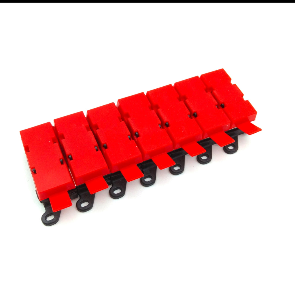 1 to 7 -Way MIDI Fuse Holder Distribution Block – 200A Heavy Duty Multi-Pole Power Distribution Kit